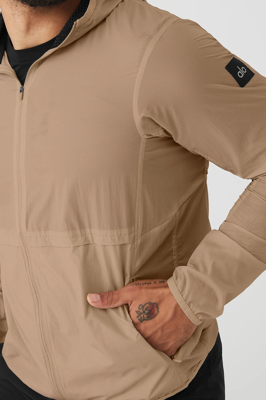 Repeat Running Jacket - Gravel 6 Repeat Running Jacket - Gravel - Image 4