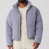 Stretch Woven Street Puffer - Fog -Style Avenue M4134R 05134 b1 s3 a1 1 m93