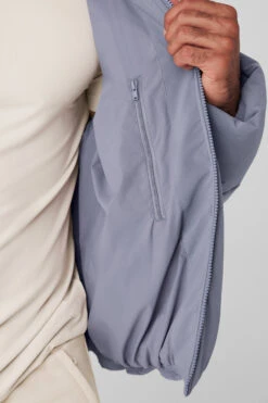 Stretch Woven Street Puffer - Fog -Style Avenue M4134R 05134 b1 s3 a4 2 m93