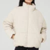Corduroy Stage Puffer - Bone 2 Corduroy Stage Puffer - Bone -Style Avenue M4139R 03040 b1 s1 a1 1 m54