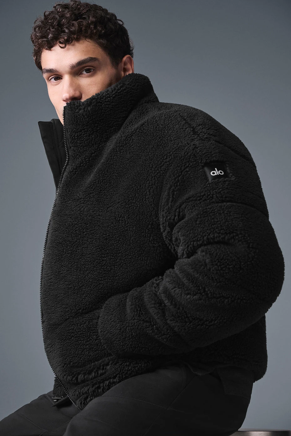 Sherpa Stage Puffer - Black 5 Sherpa Stage Puffer - Black - Image 3