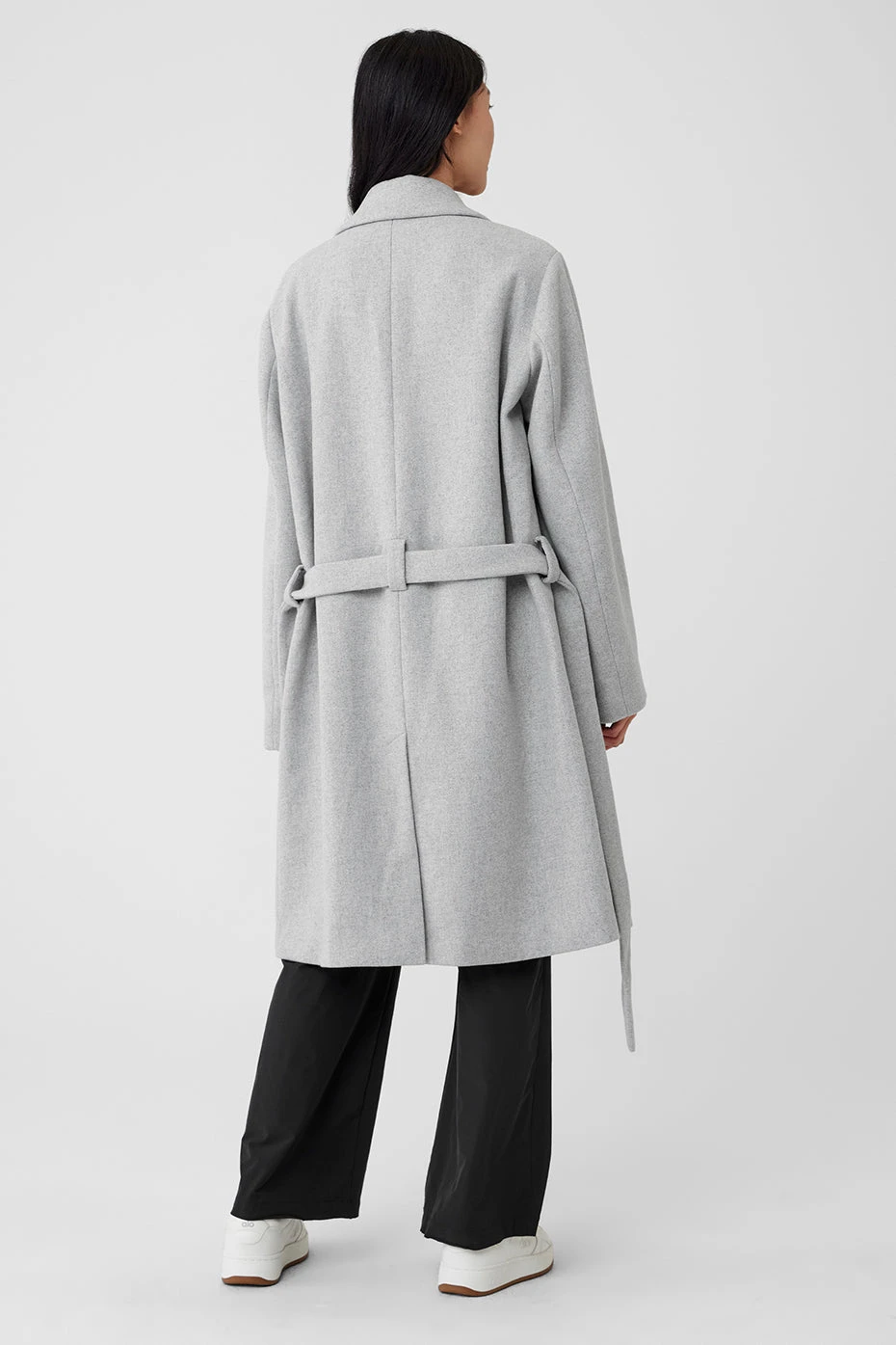 Wool Gameday Overcoat - Athletic Heather Grey 4 Wool Gameday Overcoat - Athletic Heather Grey - Image 2