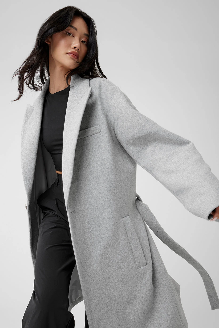 Wool Gameday Overcoat - Athletic Heather Grey 6 Wool Gameday Overcoat - Athletic Heather Grey - Image 4