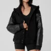 Select Hooded Bomber Jacket - Black -Style Avenue M4145R 01 b1 s1 a1 1 m54