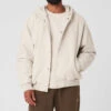 Select Hooded Bomber Jacket - Bone 1 Select Hooded Bomber Jacket - Bone -Style Avenue M4145R 03040 b1 s3 a1 1 m93