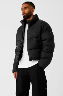 Platinum Puffer - Black -Style Avenue M4153R 01 b1 s3 a2 1 m93