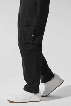 Cargo Ripstop Trouser - Black 9 Cargo Ripstop Trouser - Black -Style Avenue M5159R 01 b1 s1 a4 1 m221
