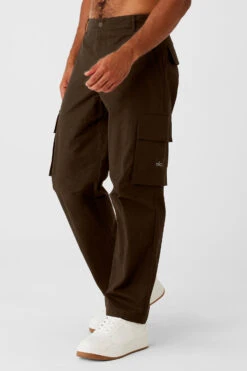Cargo Ripstop Trouser - Espresso -Style Avenue M5159R 04064 b1 s3 a2 1 m93