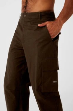 Cargo Ripstop Trouser - Espresso -Style Avenue M5159R 04064 b1 s3 a4 2 m93