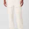 Polar Fleece Ridge Cargo Pants - Ivory -Style Avenue M5160R 03299 b1 s3 a2 1 m93