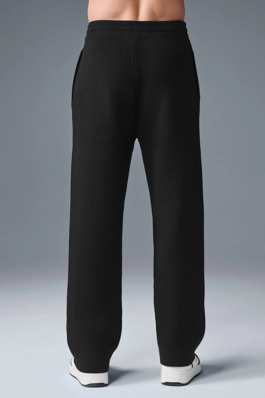 Scholar Straight Leg Sweatpant - Black 4 Scholar Straight Leg Sweatpant - Black - Image 2