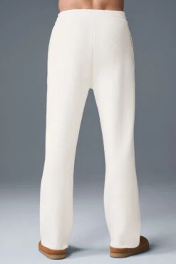 Scholar Straight Leg Sweatpant - Ivory 7 Scholar Straight Leg Sweatpant - Ivory -Style Avenue M5171R 03299 b1 s1 a2 1 m214