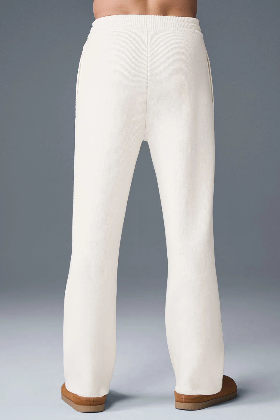 Scholar Straight Leg Sweatpant - Ivory 4 Scholar Straight Leg Sweatpant - Ivory - Image 2