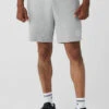Quilted Stadium Short - Athletic Heather Grey 2 Quilted Stadium Short - Athletic Heather Grey -Style Avenue M6103R 02910 b1 s1 a1 1 m149
