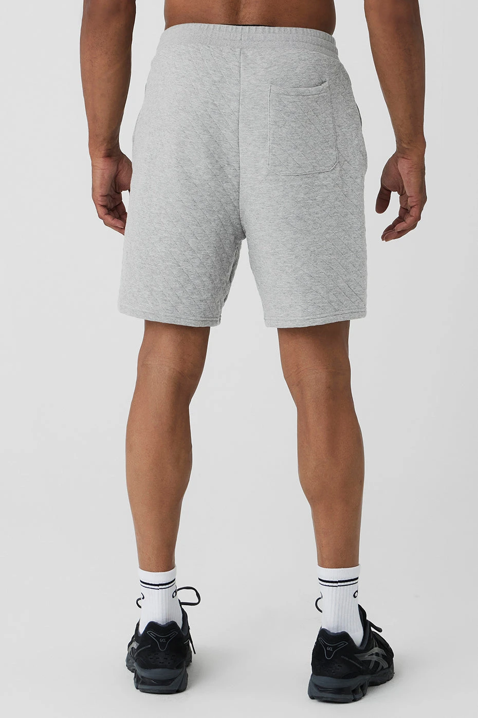 Quilted Stadium Short - Athletic Heather Grey 5 Quilted Stadium Short - Athletic Heather Grey - Image 3