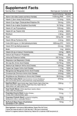 Superfood Multivitamin - 60 Pack -Style Avenue N1001F 00 b1 s1 a7
