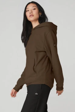 Renown Heavy Weight Hoodie - Espresso -Style Avenue U3013R 04064 b1 s1 a3 1 m54