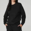 Renown Heavy Weight Crew Neck Pullover - Black -Style Avenue U3014R 01 b1 s1 a1 1 m54
