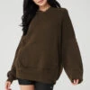 Scholar Hooded Sweater - Espresso 2 Scholar Hooded Sweater - Espresso -Style Avenue U3026R 04064 b1 s1 a1 1 m54