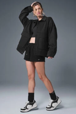 Unisex One Up Jacket - Black -Style Avenue U4020R 01 b1 s1 a3 1 m91