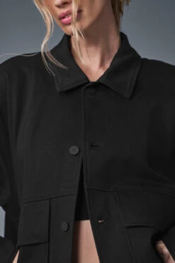 Unisex One Up Jacket - Black -Style Avenue U4020R 01 b1 s1 a5 1 m91