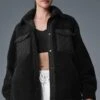 Sherpa Edge Shacket - Black -Style Avenue U4029R 01 b1 s1 a1 1 m54