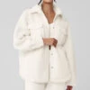 Sherpa Edge Shacket - Ivory -Style Avenue U4029R 03299 b1 s1 a1 1 m54