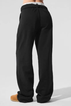 Accolade Straight Leg Sweatpant - Black -Style Avenue U5013RG 01 b1 s1 a2 1 m91