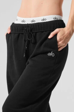Accolade Straight Leg Sweatpant - Black -Style Avenue U5013RG 01 b1 s1 a4 1 m91