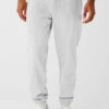 Cuffed Renown Heavy Weight Sweatpant - Athletic Heather Grey -Style Avenue U5014R 02910 b1 s3 a1 1 m93