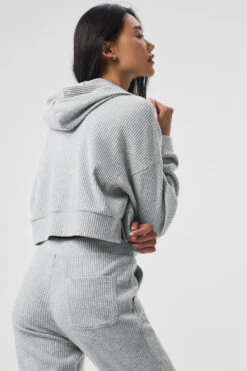 Muse Hoodie - Athletic Heather Grey -Style Avenue W3438R 02910 b1 s1 a2 1 m54 28016fb5 0e54 48fc 9a54 9f78e680961c