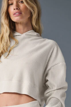 Muse Hoodie - Ivory 9 Muse Hoodie - Ivory -Style Avenue W3438R 03299 b1 s1 a3 1 m91