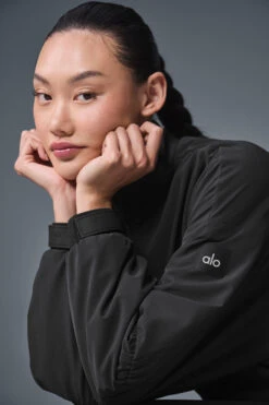 Cropped Elevation Coverup - Black -Style Avenue W3680R 01 b1 s1 a1 2 m54