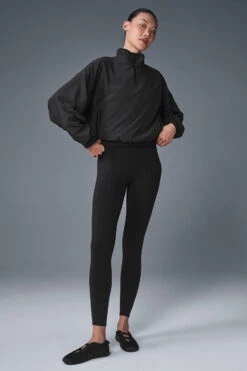 Cropped Elevation Coverup - Black -Style Avenue W3680R 01 b1 s1 a4 1 m54