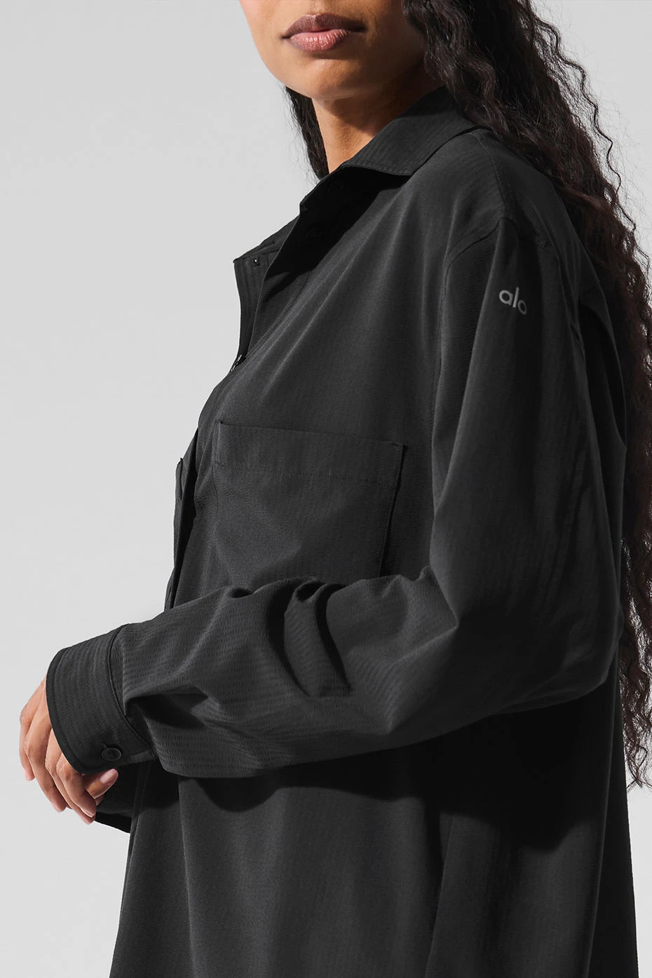 Dreamscape Button Down Long Sleeve - Black 8 Dreamscape Button Down Long Sleeve - Black - Image 6