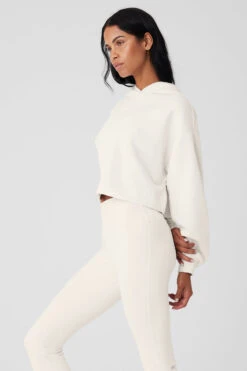 Bae Hoodie - Ivory -Style Avenue W3814R 03299 b1 s1 a3 1 m18