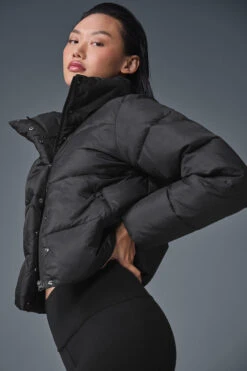 Gold Rush Puffer - Black -Style Avenue W4380R 01 b1 s1 a3 m54