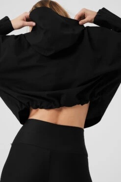 Rain Or Shine Jacket - Black -Style Avenue W4486R 01 b1 s1 a4 1 m89