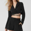 Cropped Status Blazer - Black -Style Avenue W4489R 01 b1 s1 a1 1 m89 0172a92e 27a9 4b84 a4d0 b7090808c2ef