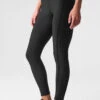 Airlift High-Waist 7/8 Line Up Legging - Black -Style Avenue W51154R 01 b1 s1 a1 1 m224