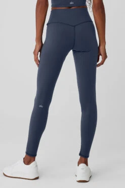 Airbrush Winter Warm High-Waist Nocturne Legging - Navy -Style Avenue W51196R 03842 b1 s1 a3 1 m76