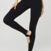 Airbrush High-Waist Enso Legging - Black -Style Avenue W51199R 01 b1 s1 a1 1 m54