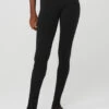 Airbrush High-Waist Highlight Goddess Legging - Black -Style Avenue W51207R 01 b1 s1 a1 1 m100