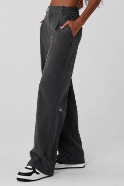 High-Waist Pursuit Trouser - Anthracite 8 High-Waist Pursuit Trouser - Anthracite -Style Avenue W51208R 02125 b1 s1 a3 1 m76