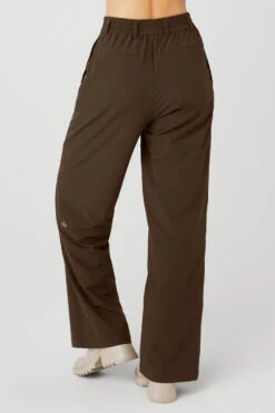 High-Waist Pursuit Trouser - Espresso -Style Avenue W51208R 04064 b1 s1 a3 1 m89