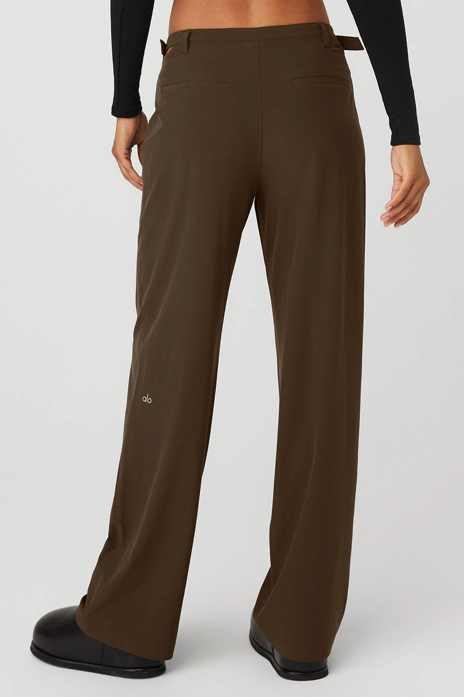 Mid-Rise Showdown Trouser - Espresso 4 Mid-Rise Showdown Trouser - Espresso - Image 2