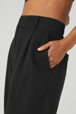 High-Waist Dreamscape Trouser (Long) - Black 9 High-Waist Dreamscape Trouser (Long) - Black -Style Avenue W51261R 01 b1 s1 a4 1 m18