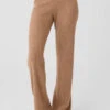 Cashmere High-Waist Plush Waffle Pant - Toasted Almond -Style Avenue W51286R 05131 b1 s1 a1 1 m18