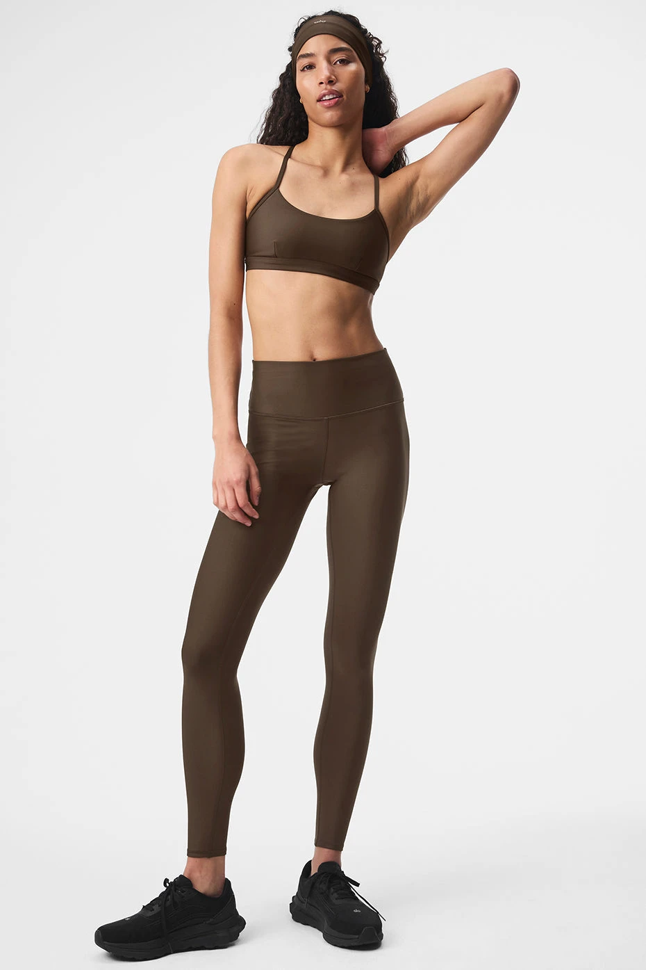 7/8 High-Waist Airlift Legging - Espresso 7 7/8 High-Waist Airlift Legging - Espresso - Image 5
