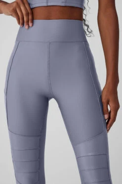 Airlift Winter Warm High-Waist Supermoto Legging - Fog -Style Avenue W51334R 05134 b1 s1 a4 1 m76